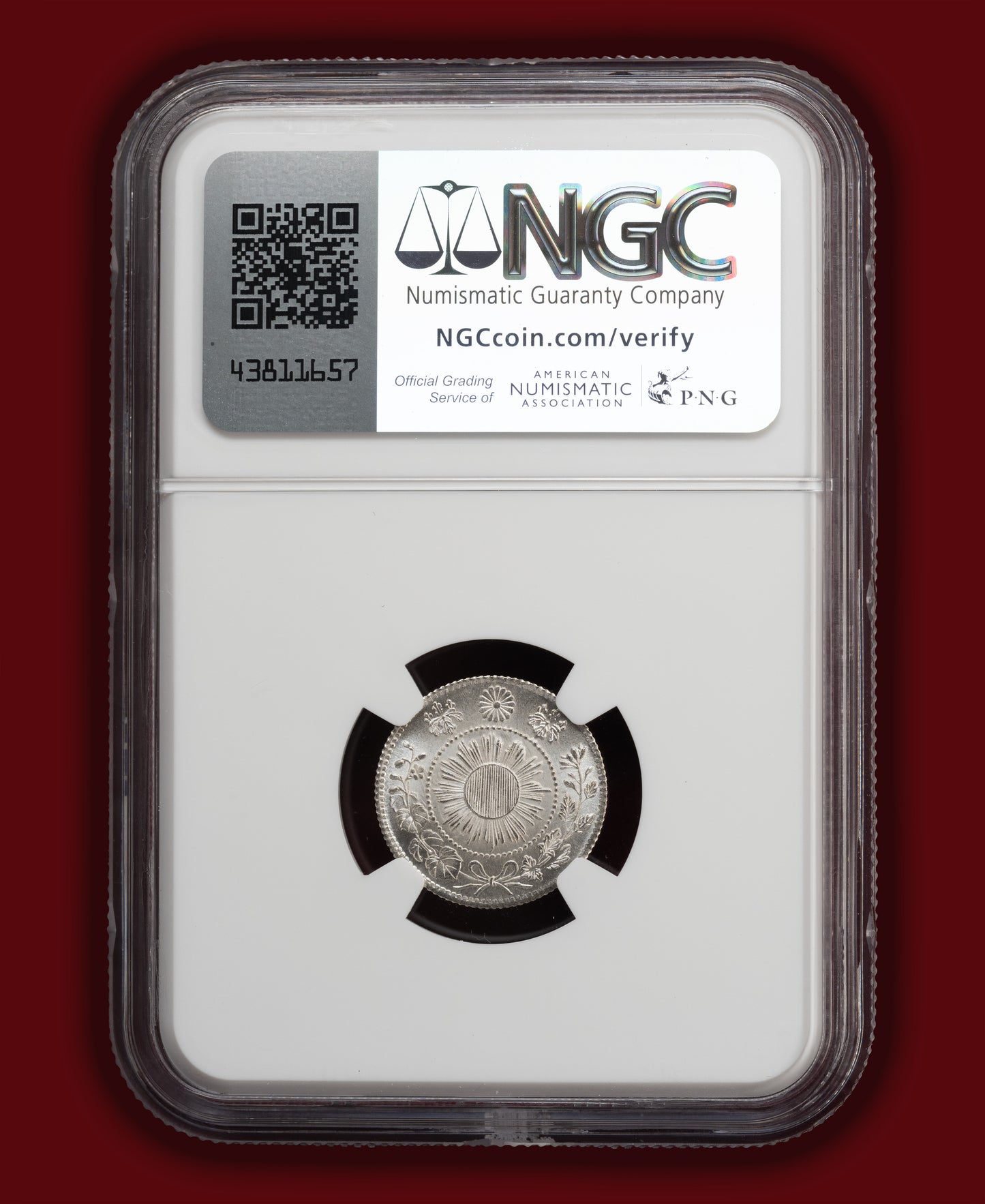 1870 (M3) Japan 10 Sen Shallow Scales - NGC MS66+