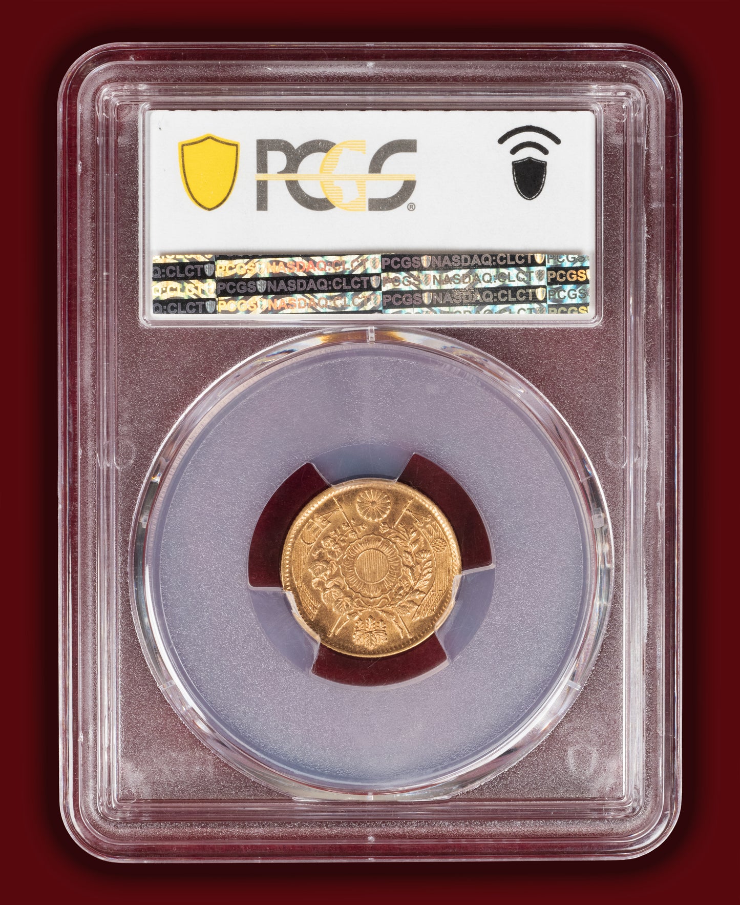 1870 (M3) Japan 2 Yen Gold - PCGS MS65