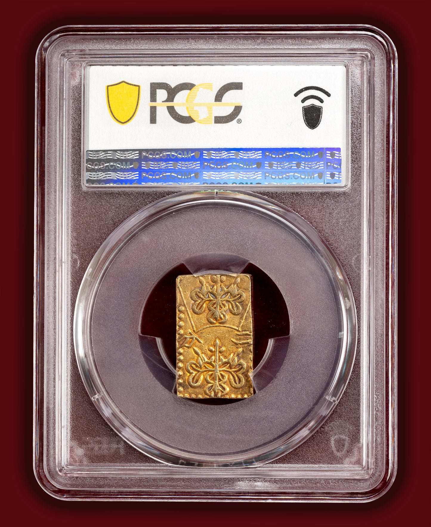 1828-1832 (Bunsei Soubun) Japan 2 Bu Gold (Nibu Kin) - PCGS MS61