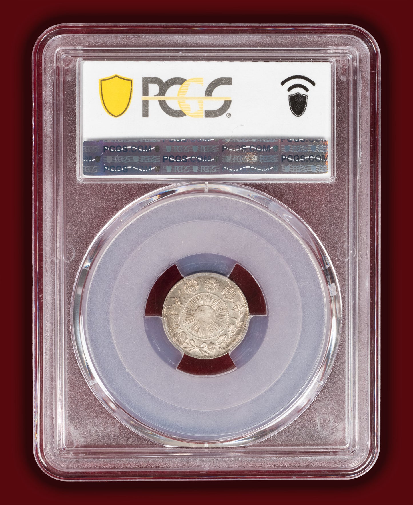 1870 (M3) Japan 5 Sen Shallow Scales - PCGS MS63