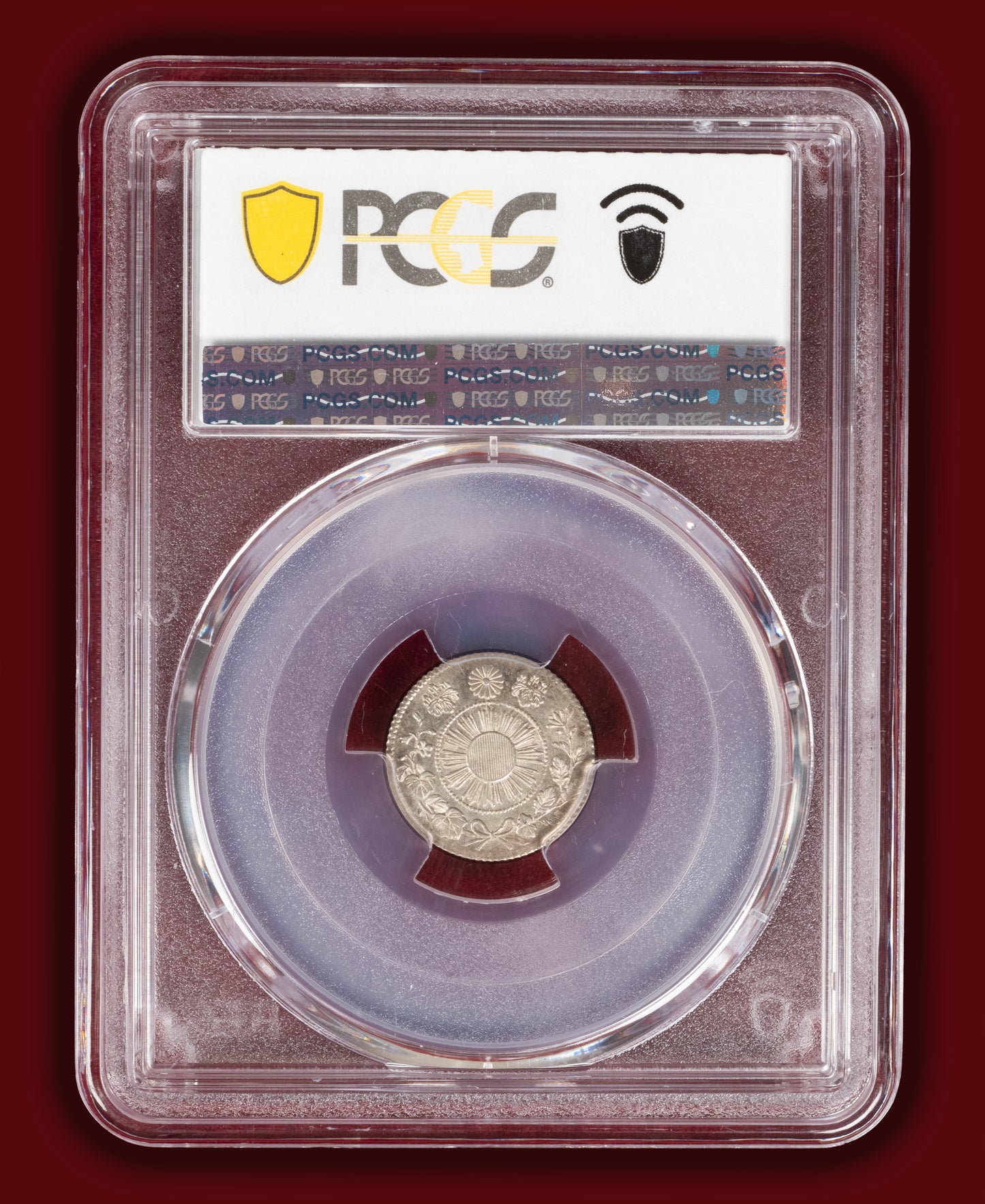 1870 (M3) Japan 5 Sen Shallow Scales - PCGS MS65