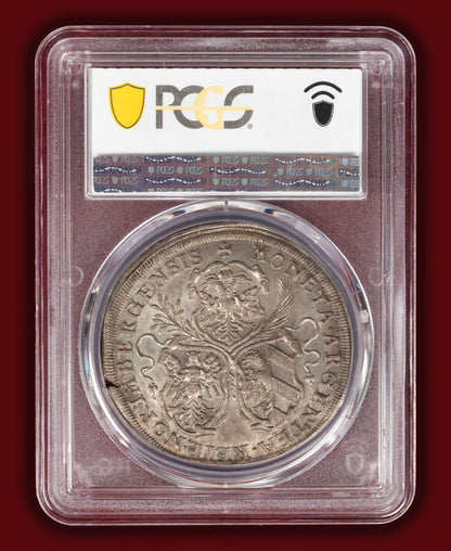 1680 German States Nurnberg Thaler (Sole Top-Pop) - PCGS MS64