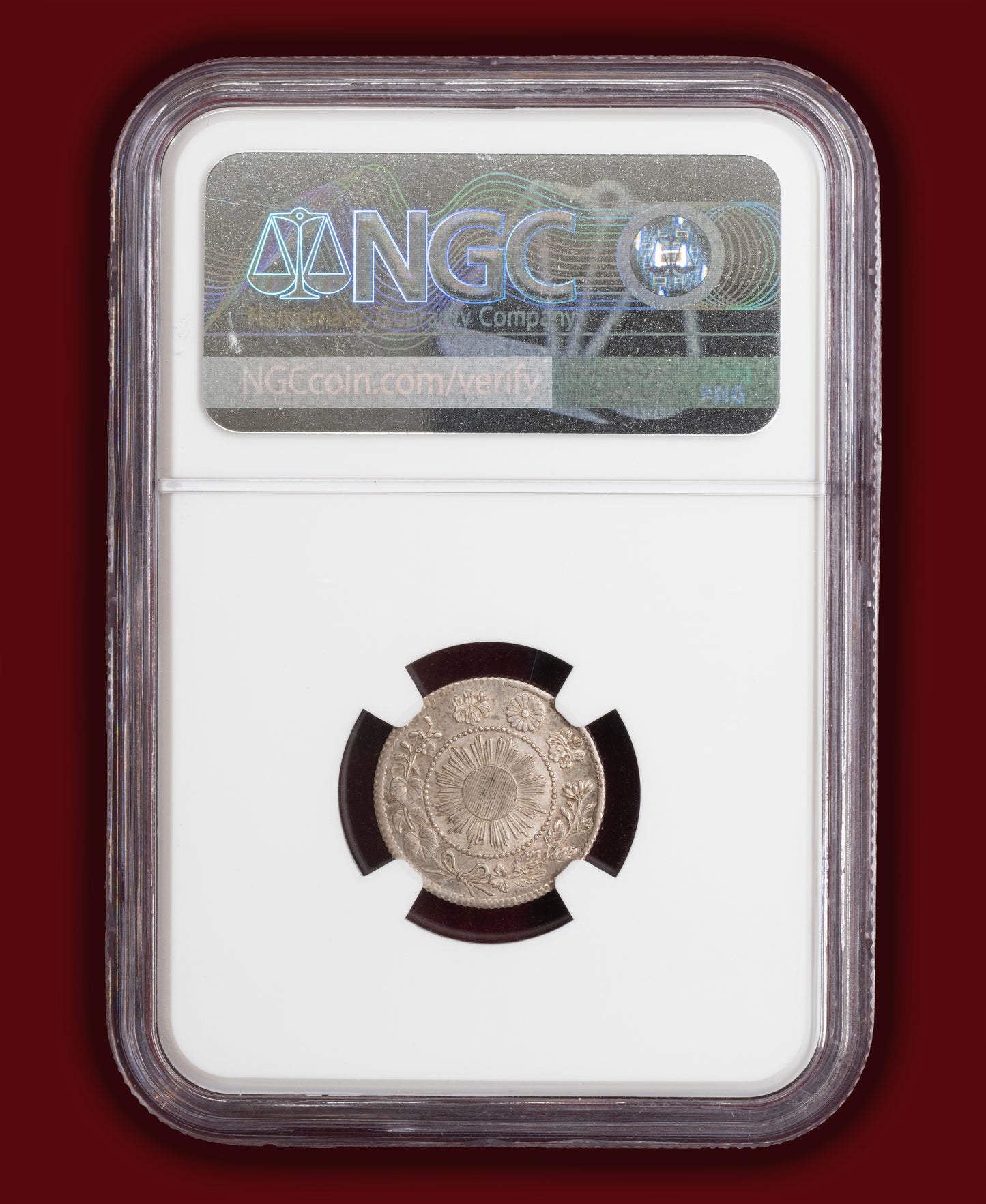 1870 (M3) Japan 10 Sen Deep Scales - NGC MS64