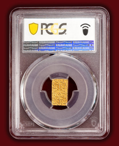 1837-1858 (Tenpo Era) Japan 1 Bu Gold (Ichibu Kin) - PCGS MS63