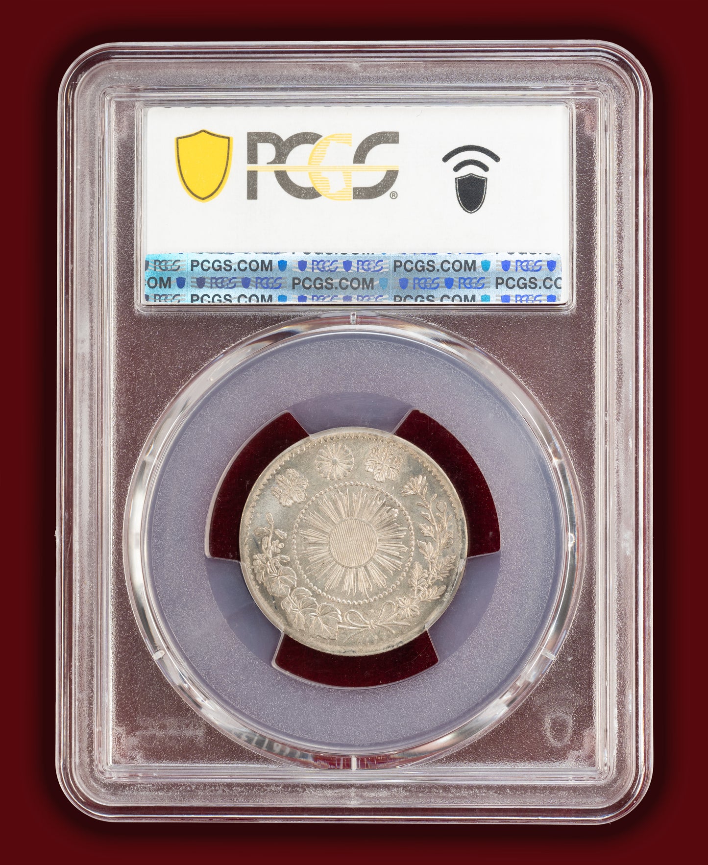 1870 (M3) Japan 20 Sen Deep Scales - PCGS MS65