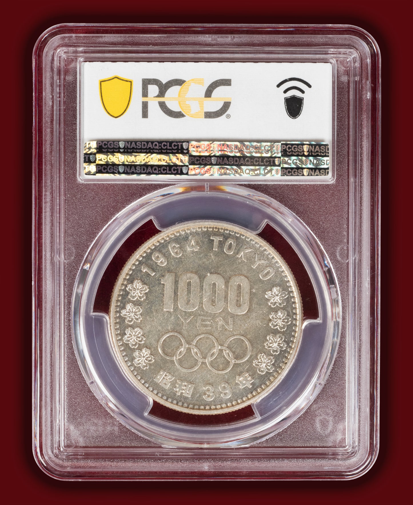 1964 (S39) Japan 1000 Yen Olympics Commemorative - PCGS MS64 PL