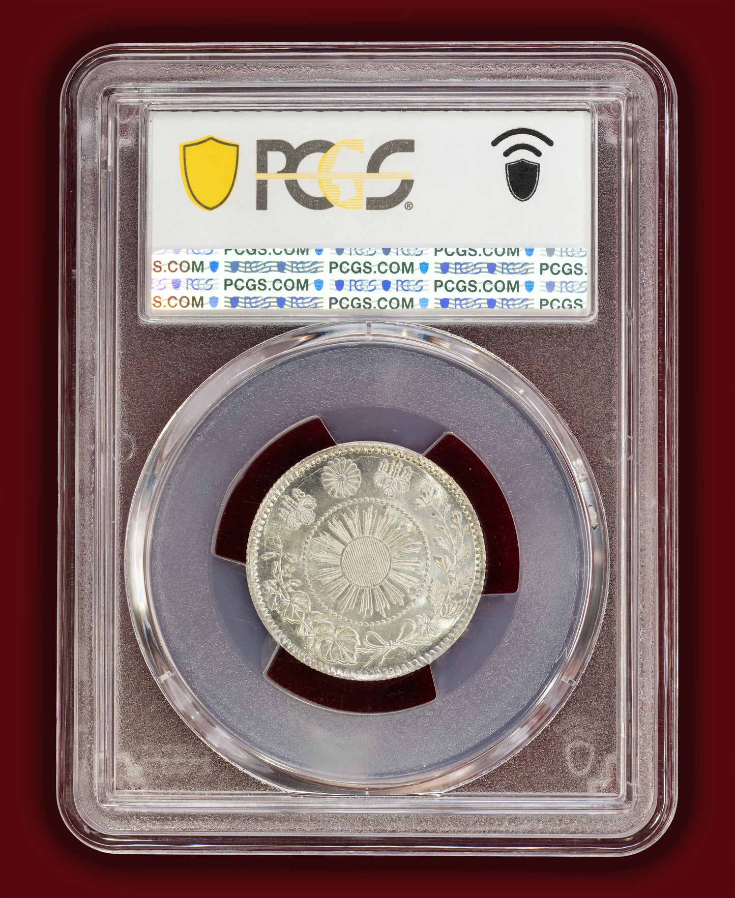 1870 (M3) Japan 20 Sen Shallow Scales - PCGS MS66